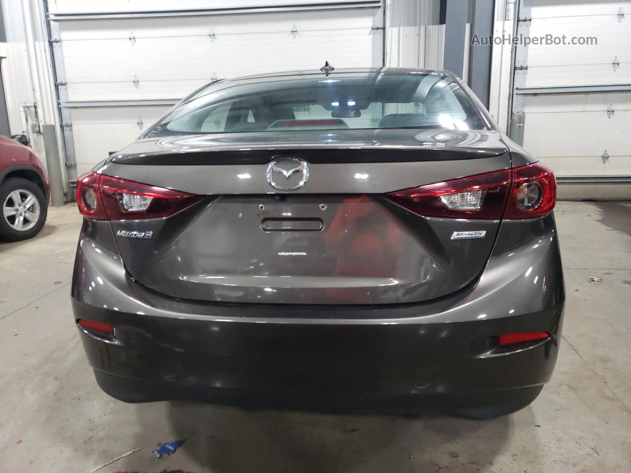 2015 Mazda 3 Grand Touring Gray vin: JM1BM1W74F1237536