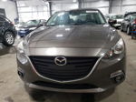 2015 Mazda 3 Grand Touring Gray vin: JM1BM1W74F1237536