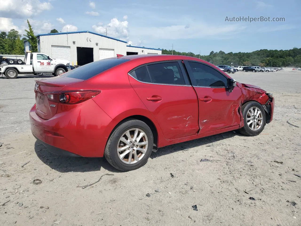 2016 Mazda 3 Touring Red vin: JM1BM1W74G1300944