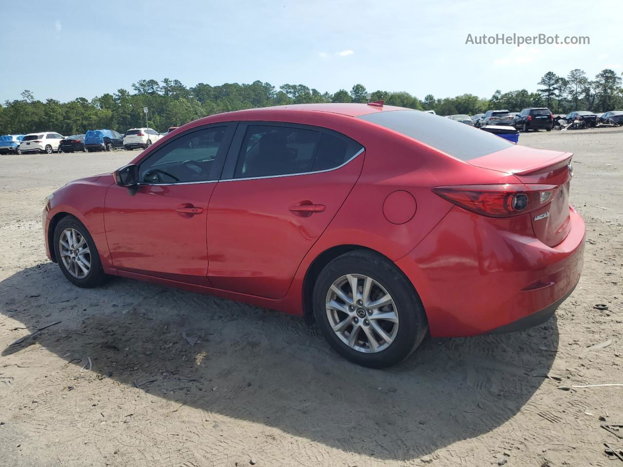 2016 Mazda 3 Touring Red vin: JM1BM1W74G1300944