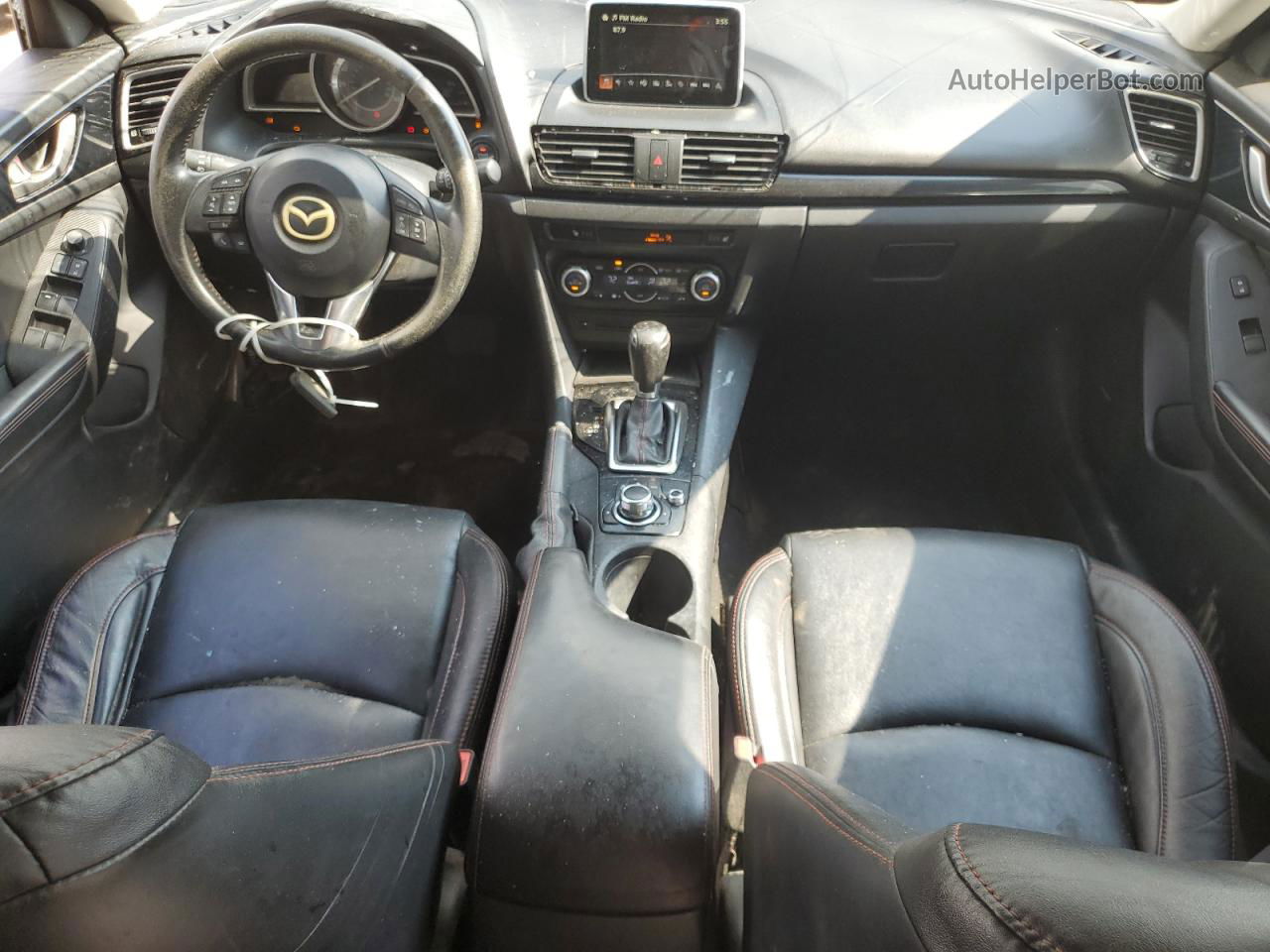 2014 Mazda 3 Grand Touring Серебряный vin: JM1BM1W75E1106453