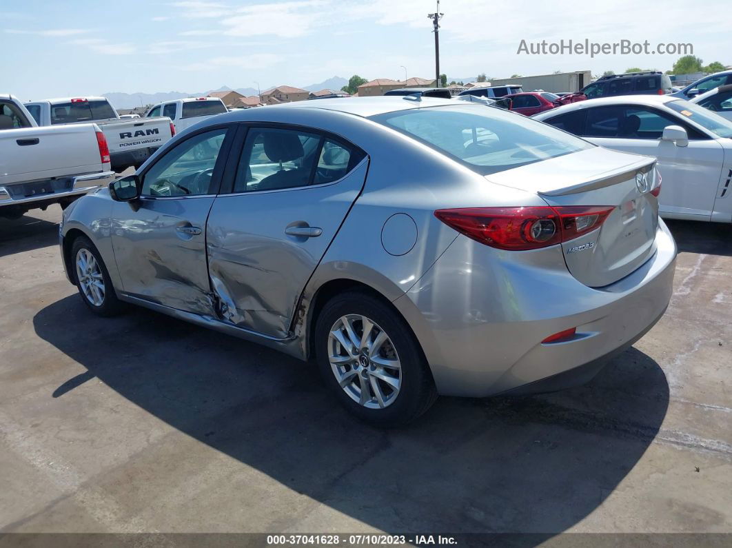 2014 Mazda Mazda3 I Grand Touring Silver vin: JM1BM1W76E1116845