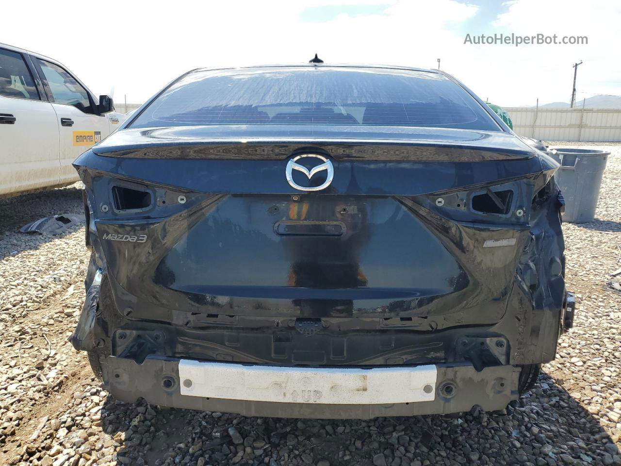 2014 Mazda 3 Grand Touring Черный vin: JM1BM1W76E1117347