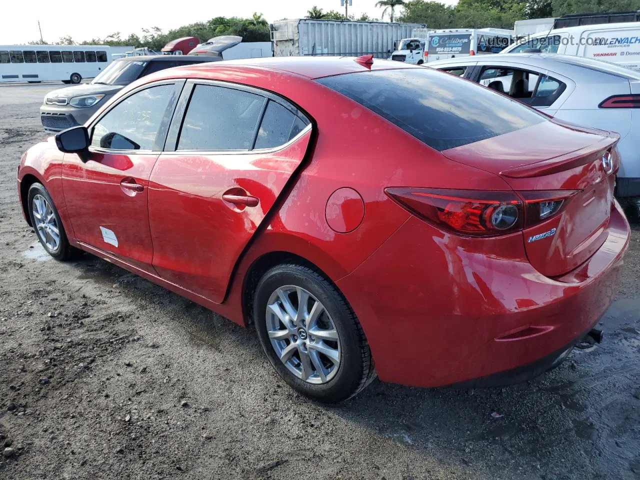 2014 Mazda 3 Grand Touring Red vin: JM1BM1W76E1121527