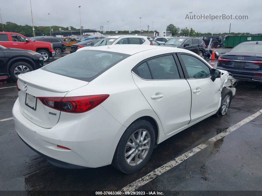 2014 Mazda Mazda3 I Grand Touring White vin: JM1BM1W76E1217240