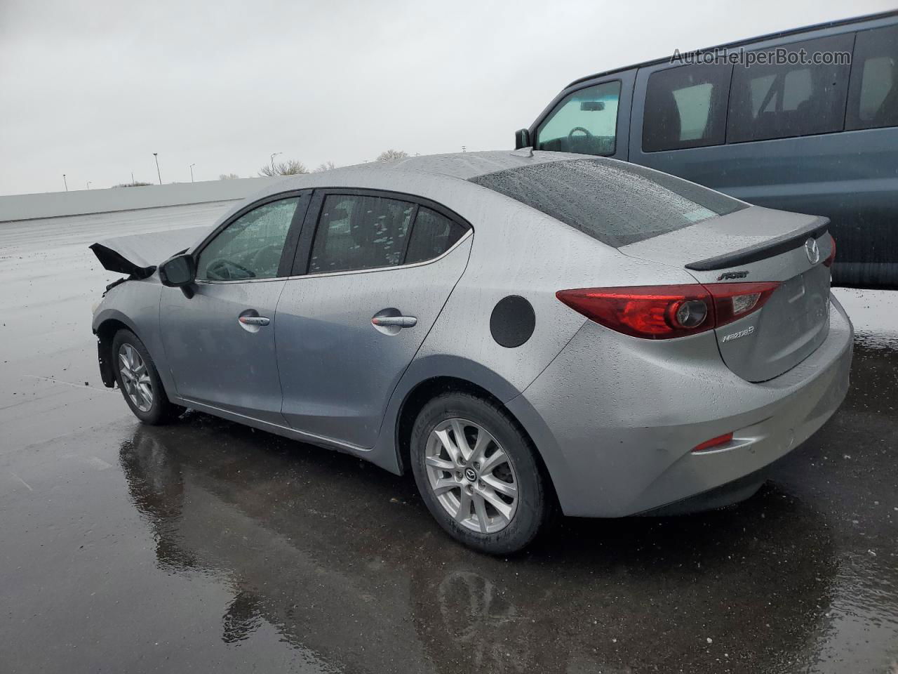 2016 Mazda 3 Touring Серебряный vin: JM1BM1W76G1304879