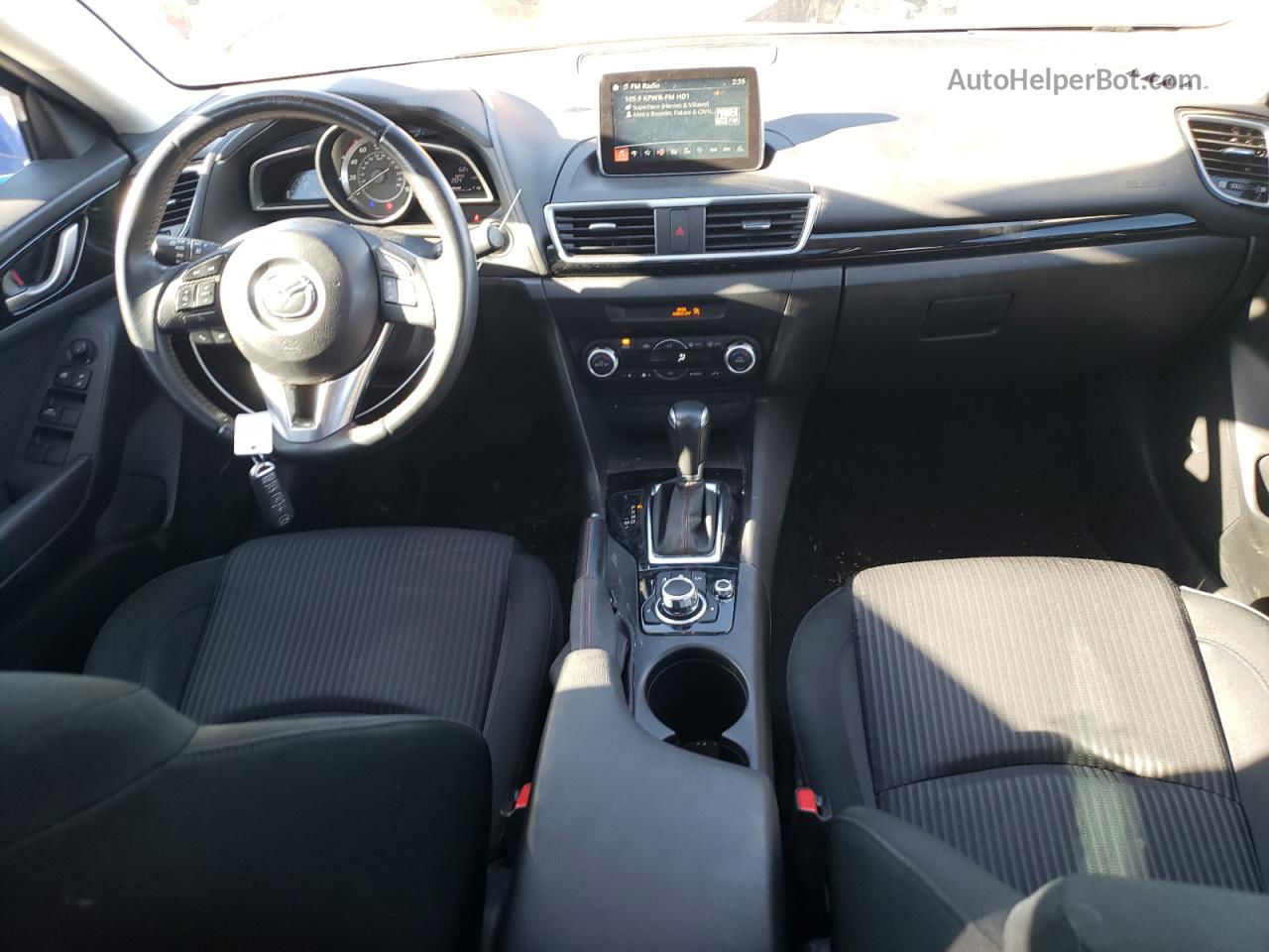 2016 Mazda 3 Touring Черный vin: JM1BM1W76G1319544