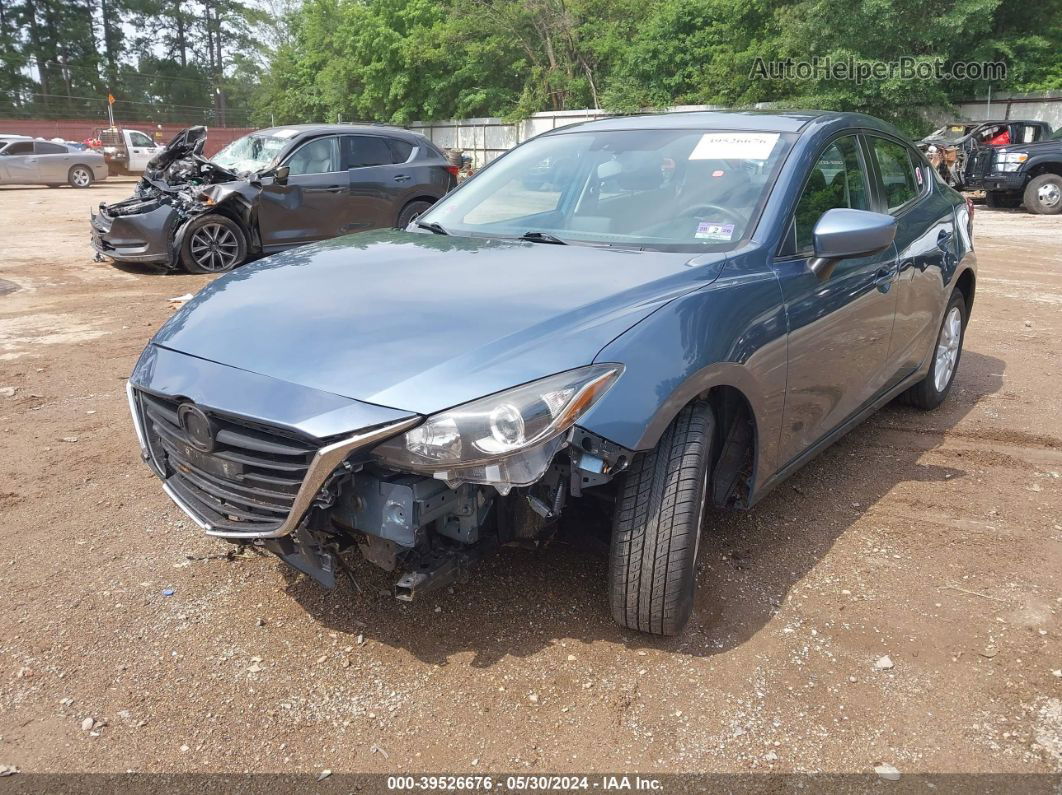 2016 Mazda Mazda3 I Touring Blue vin: JM1BM1W76G1343522