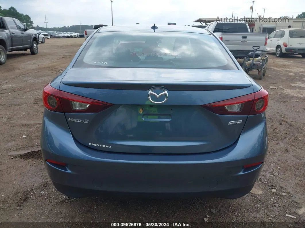 2016 Mazda Mazda3 I Touring Blue vin: JM1BM1W76G1343522