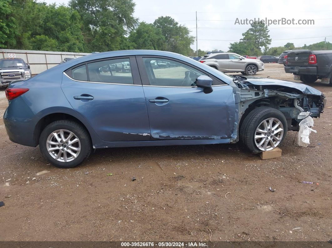 2016 Mazda Mazda3 I Touring Синий vin: JM1BM1W76G1343522