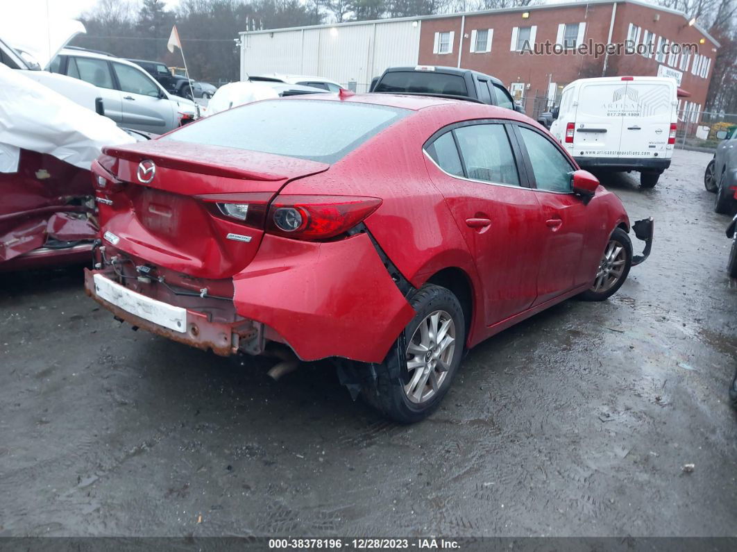 2014 Mazda Mazda3 I Grand Touring Red vin: JM1BM1W77E1143326