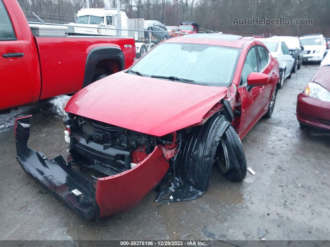 2014 Mazda Mazda3 I Grand Touring Red vin: JM1BM1W77E1143326