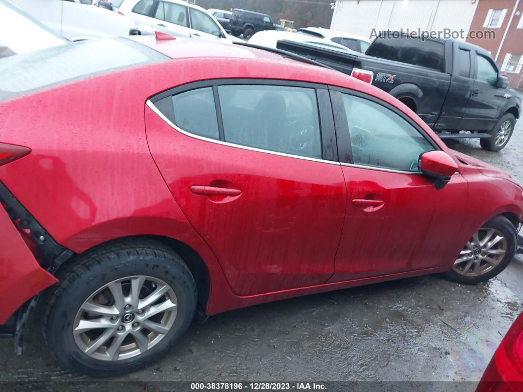 2014 Mazda Mazda3 I Grand Touring Red vin: JM1BM1W77E1143326