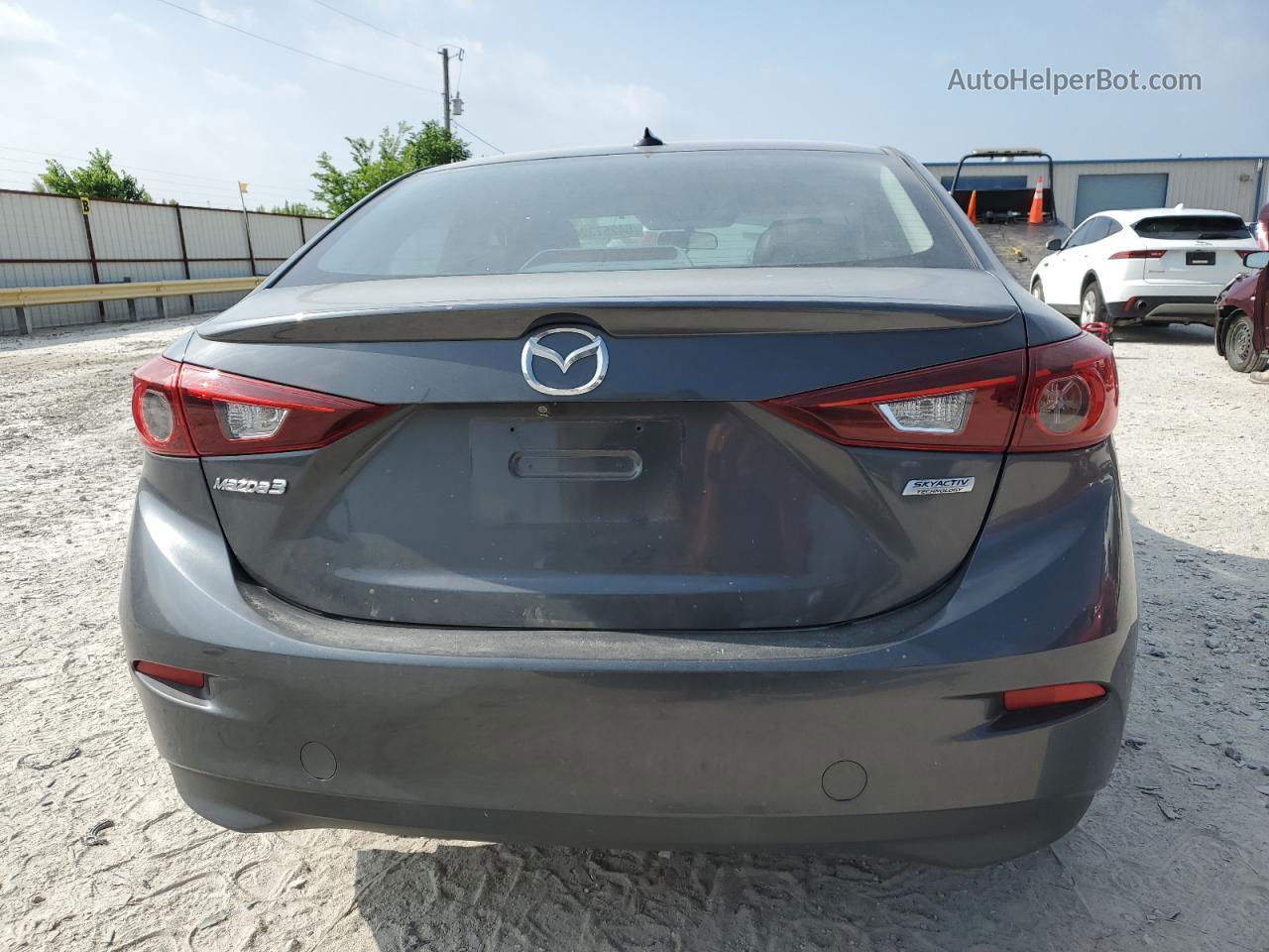 2015 Mazda 3 Grand Touring Серый vin: JM1BM1W77F1233464