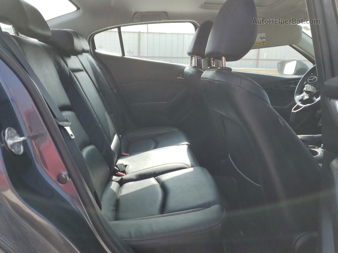 2015 Mazda 3 Grand Touring Серый vin: JM1BM1W77F1233464