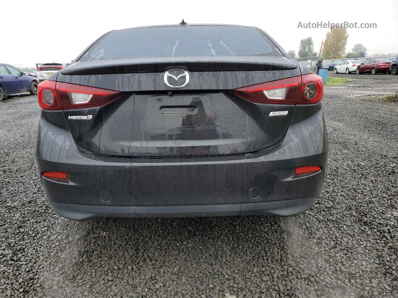 2014 Mazda 3 Grand Touring Черный vin: JM1BM1W78E1115034