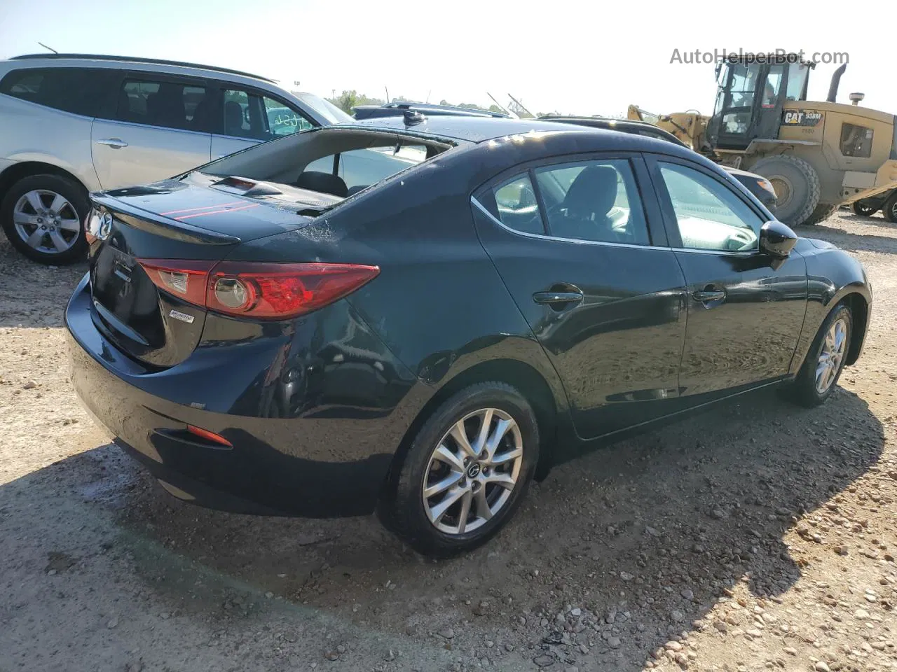 2014 Mazda 3 Grand Touring Черный vin: JM1BM1W78E1217756