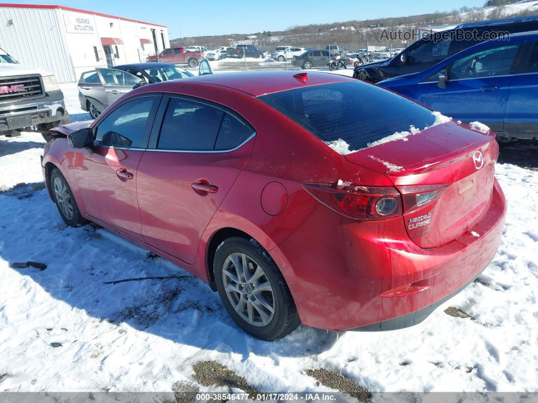 2014 Mazda Mazda3 I Grand Touring Red vin: JM1BM1W79E1111915