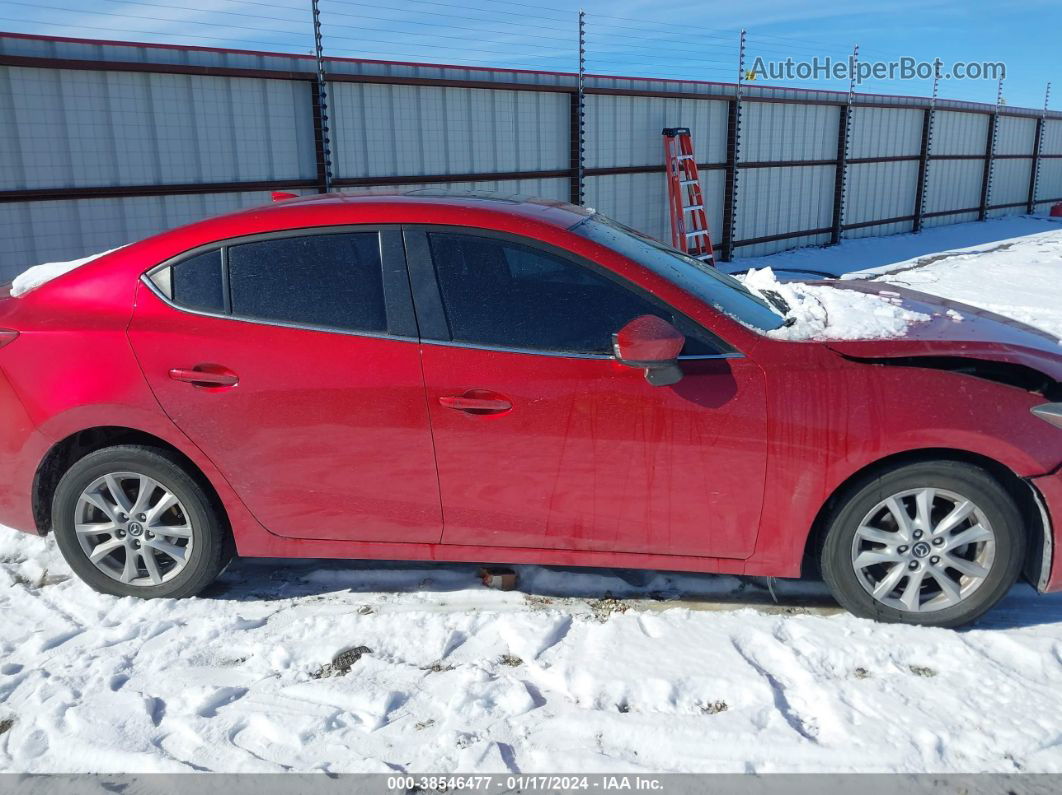 2014 Mazda Mazda3 I Grand Touring Red vin: JM1BM1W79E1111915