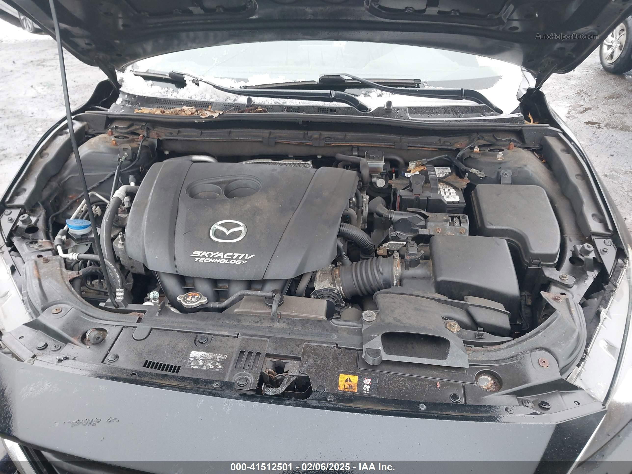 2014 Mazda Mazda3 I Grand Touring Черный vin: JM1BM1W79E1155302