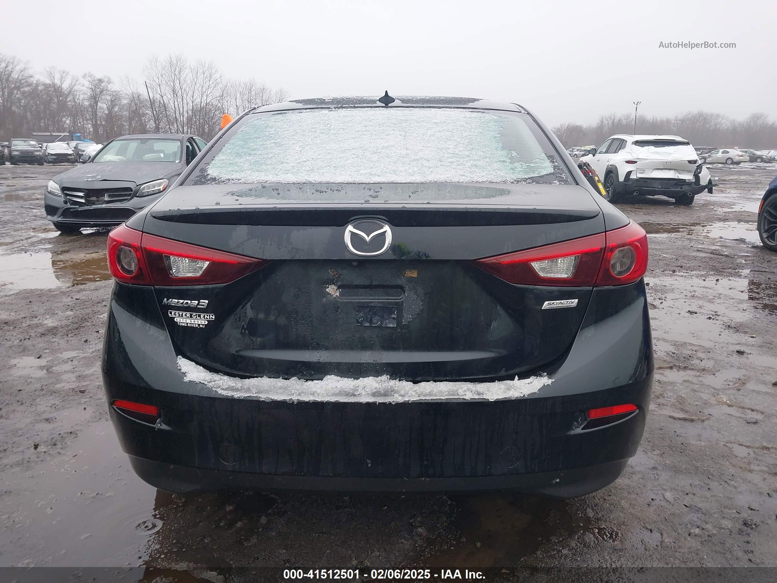 2014 Mazda Mazda3 I Grand Touring Черный vin: JM1BM1W79E1155302