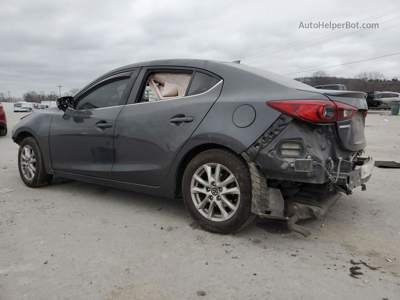 2014 Mazda 3 Grand Touring Угольный vin: JM1BM1W79E1184671