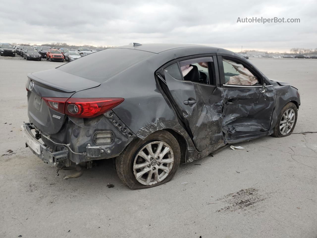 2014 Mazda 3 Grand Touring Charcoal vin: JM1BM1W79E1184671