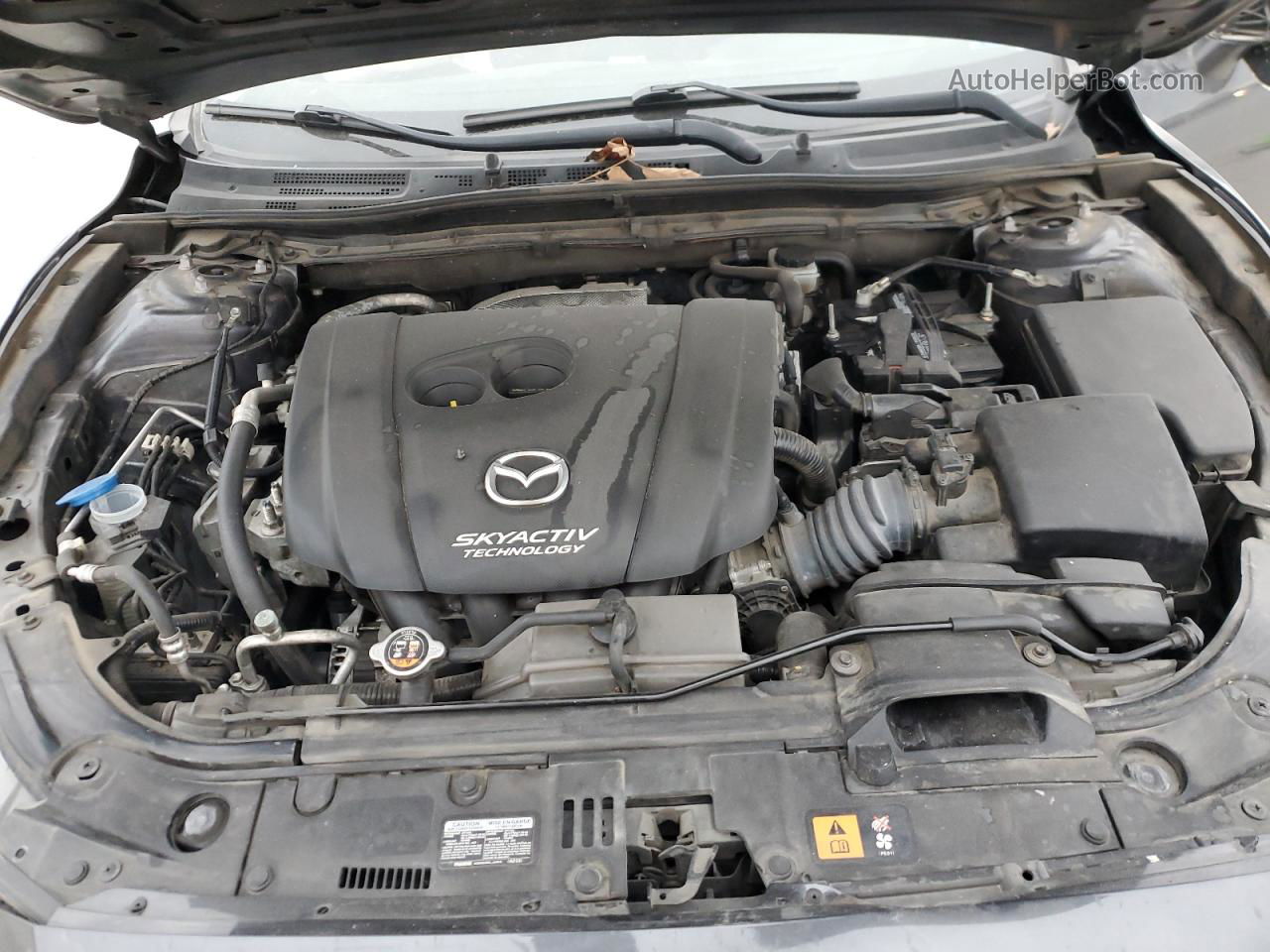 2014 Mazda 3 Grand Touring Угольный vin: JM1BM1W79E1184671