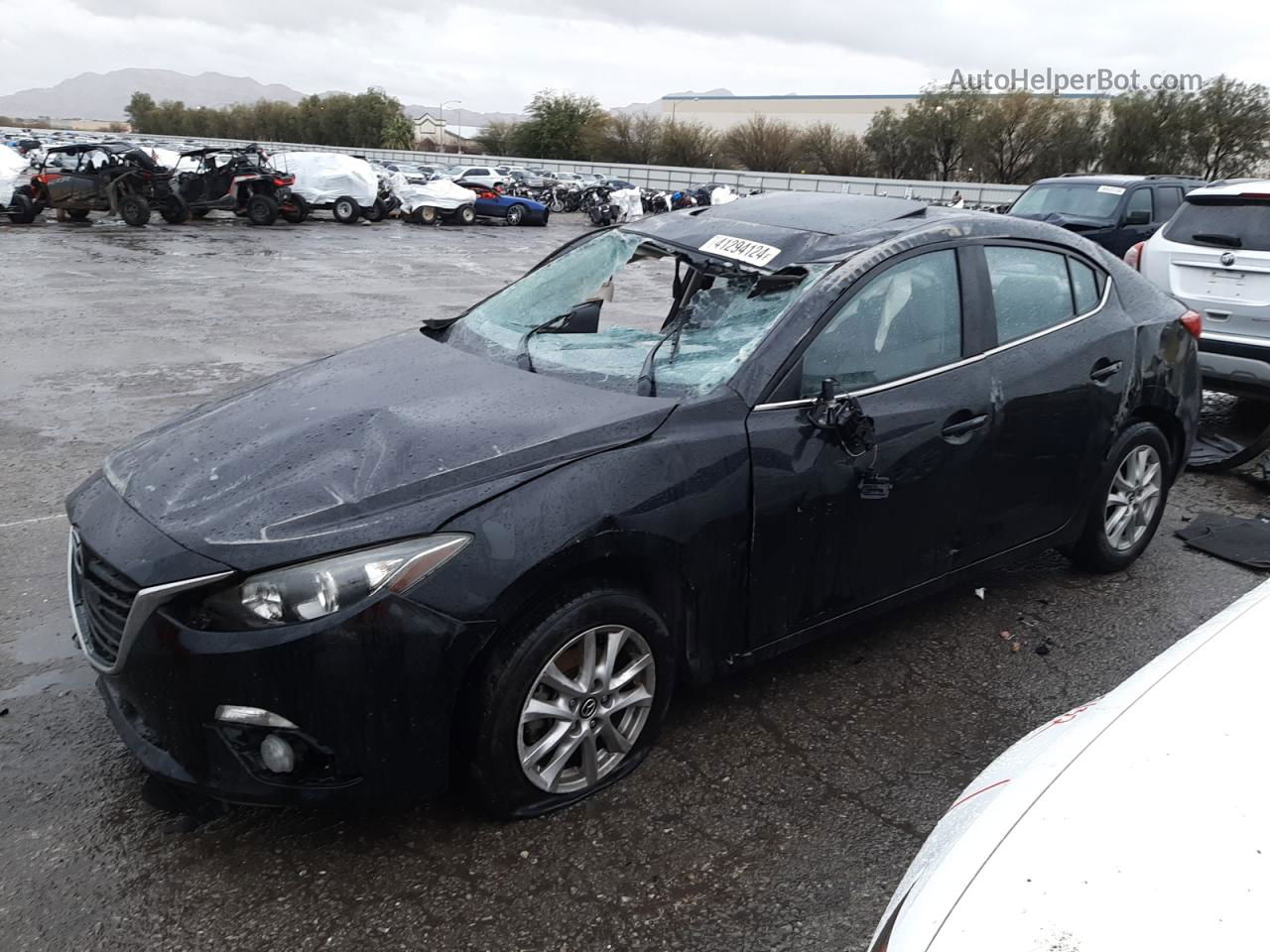 2016 Mazda 3 Touring Black vin: JM1BM1W79G1278228