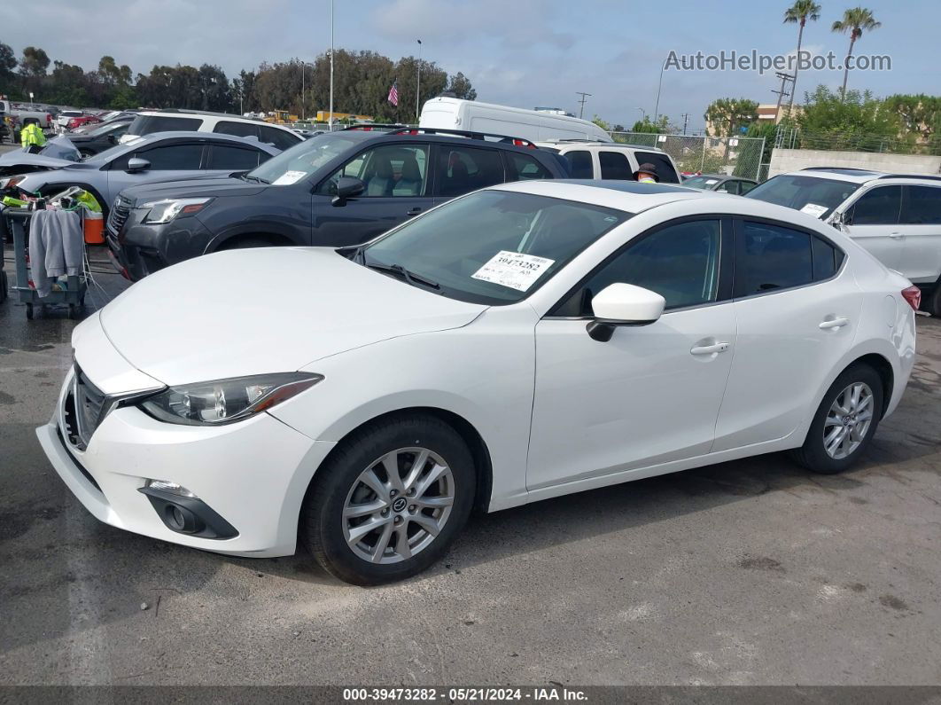 2016 Mazda Mazda3 I Touring White vin: JM1BM1W79G1287155