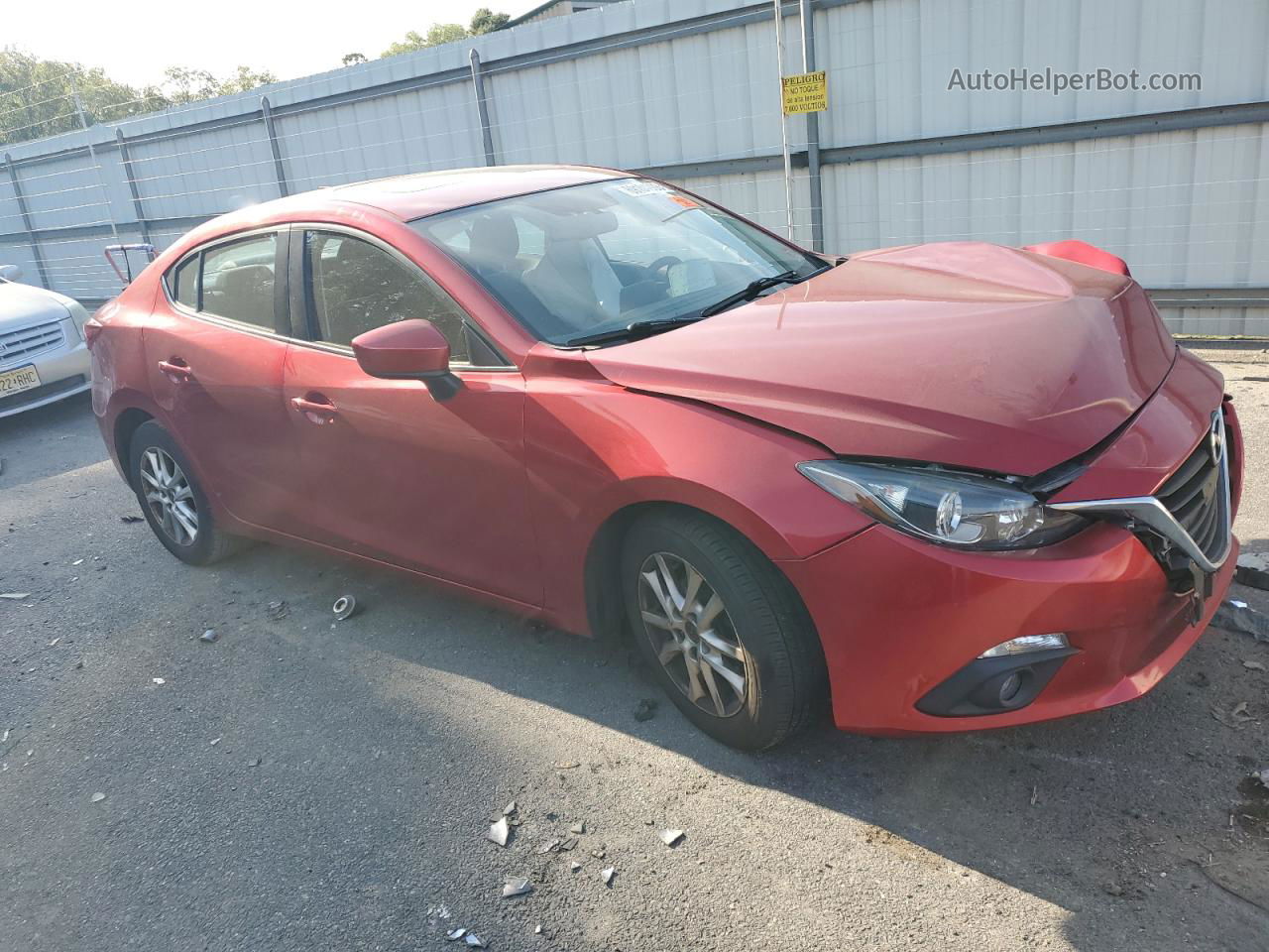 2016 Mazda 3 Touring Red vin: JM1BM1W79G1287284