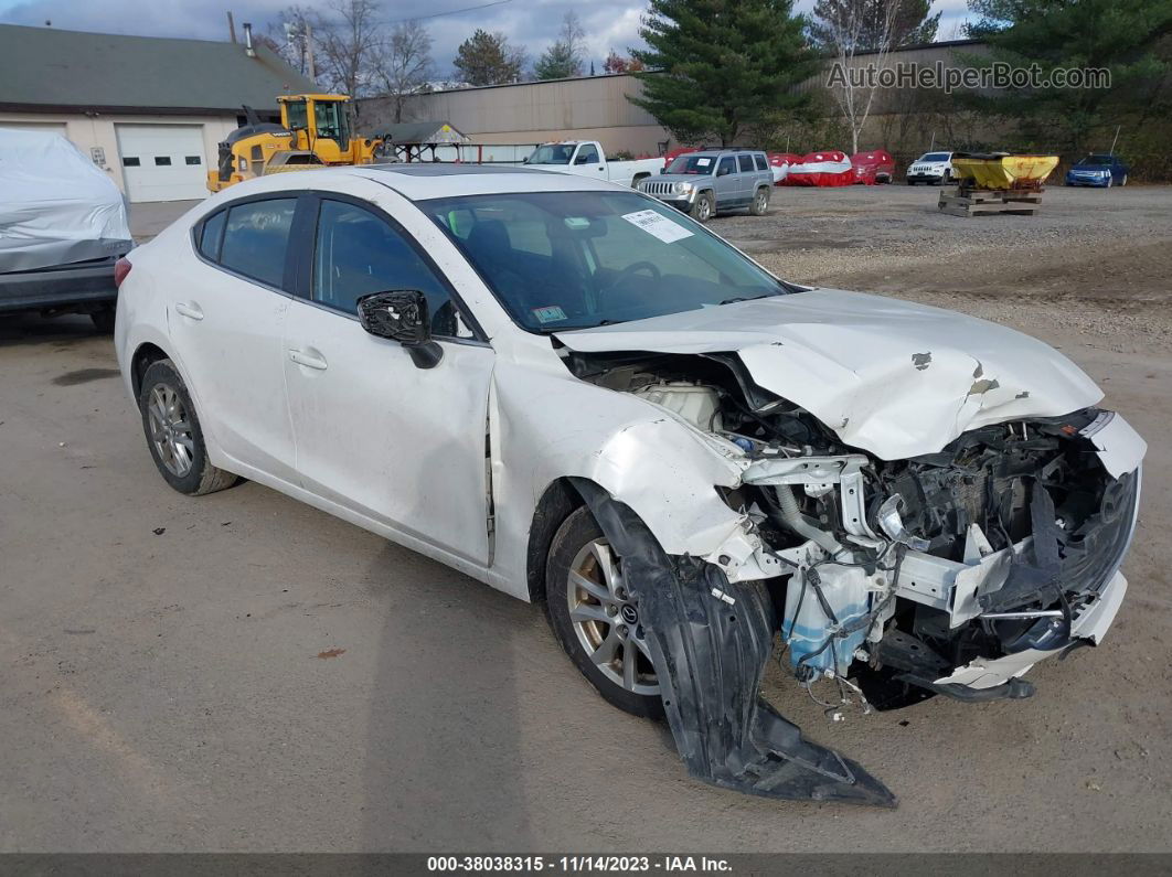 2016 Mazda Mazda3 I Touring White vin: JM1BM1W79G1315102