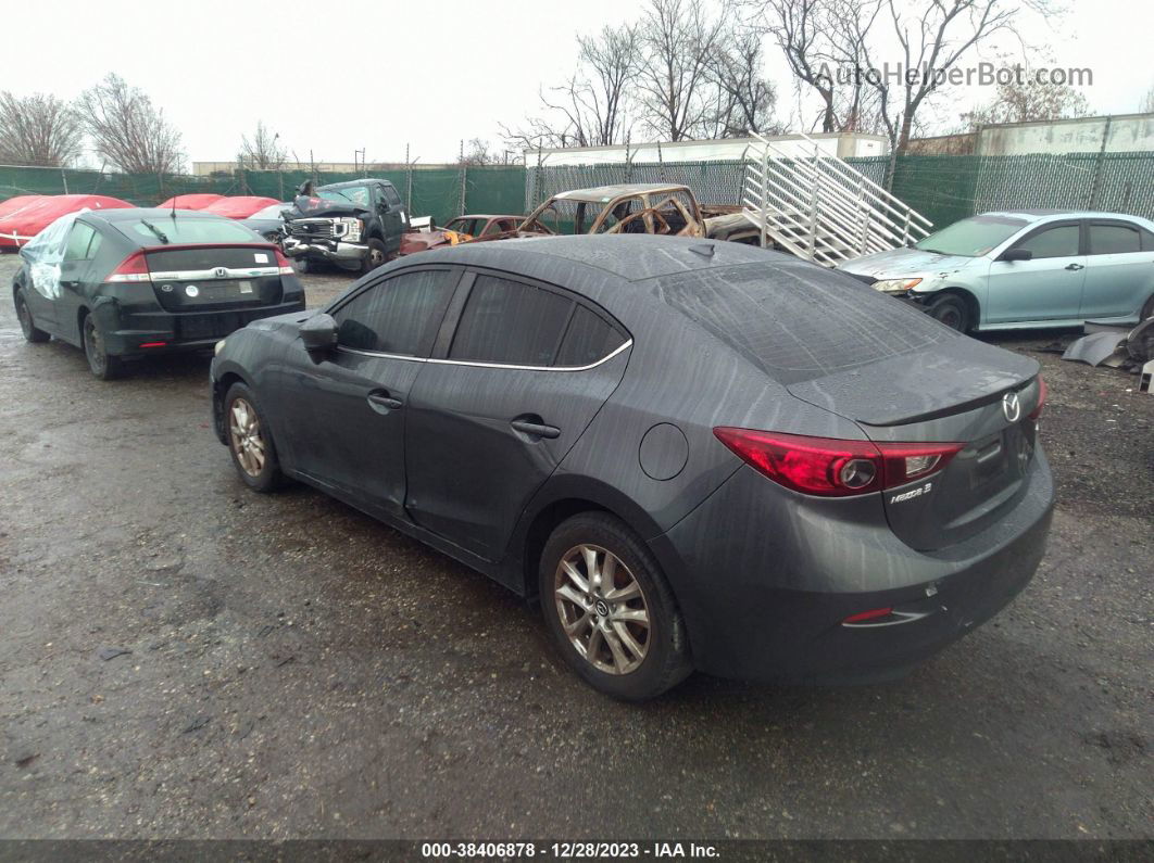 2016 Mazda Mazda3 I Touring Gray vin: JM1BM1W79G1344017