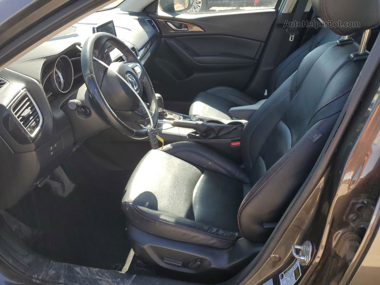 2014 Mazda 3 Grand Touring Tan vin: JM1BM1W7XE1177308