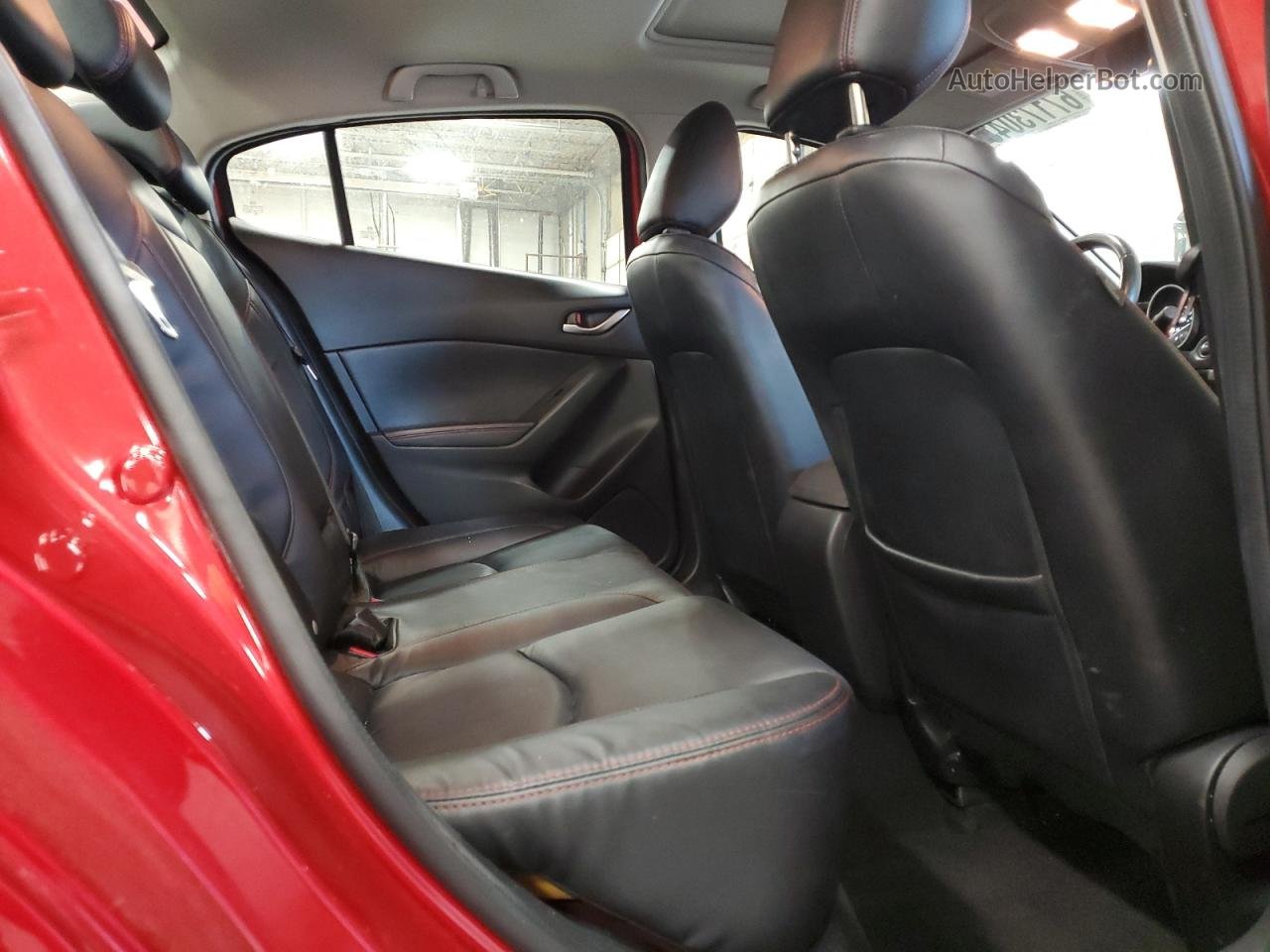2014 Mazda 3 Grand Touring Red vin: JM1BM1W7XE1183321