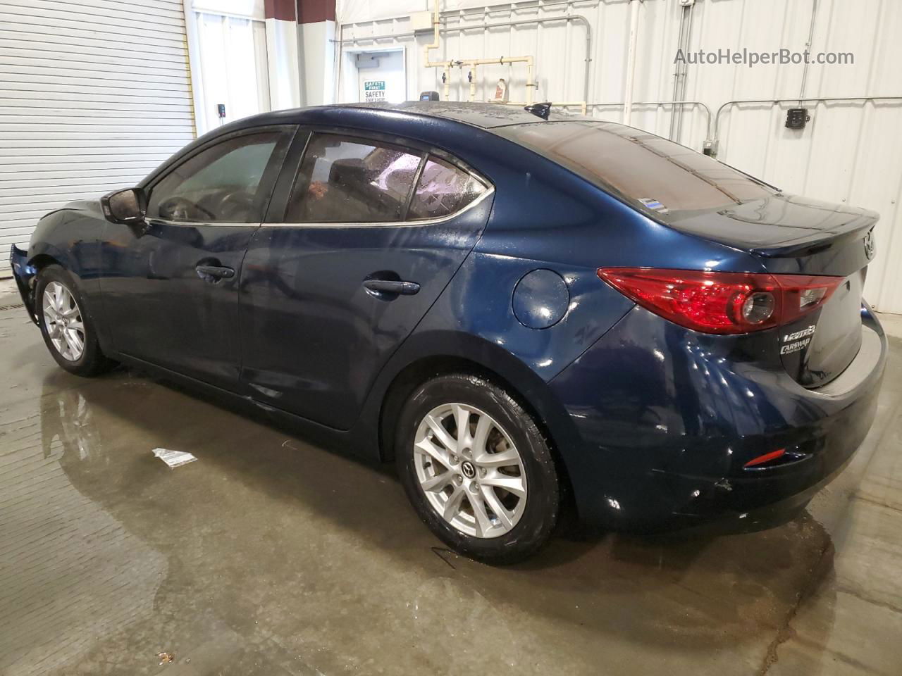 2014 Mazda 3 Grand Touring Blue vin: JM1BM1W7XE1211411