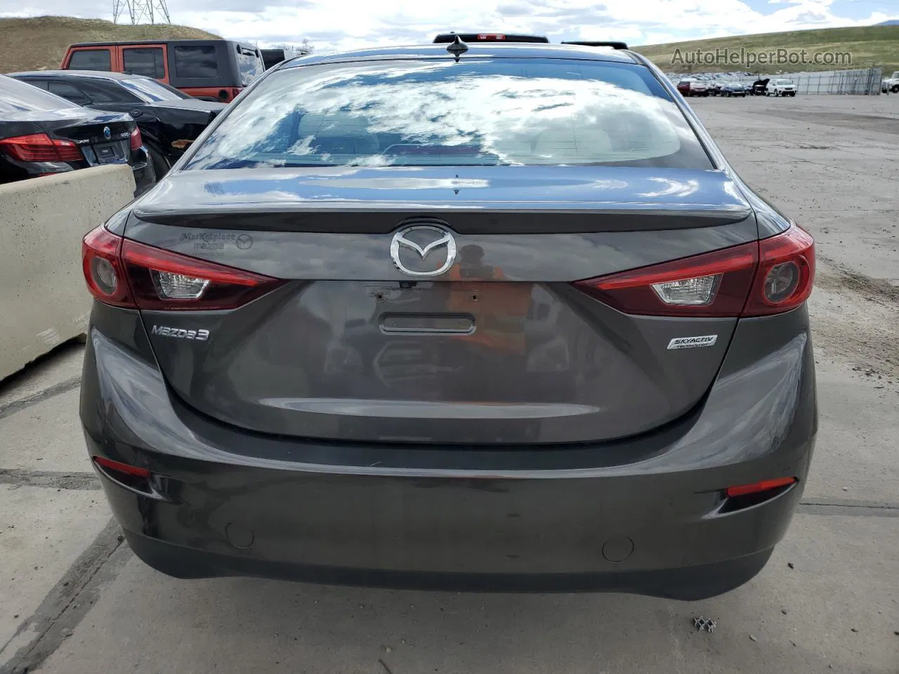 2016 Mazda 3 Grand Touring Brown vin: JM1BM1X37G1290714