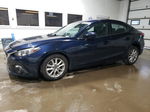 2016 Mazda 3 Grand Touring Blue vin: JM1BM1X73G1348143