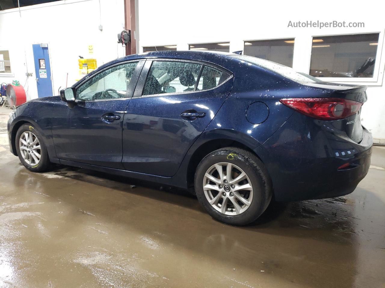 2016 Mazda 3 Grand Touring Blue vin: JM1BM1X73G1348143