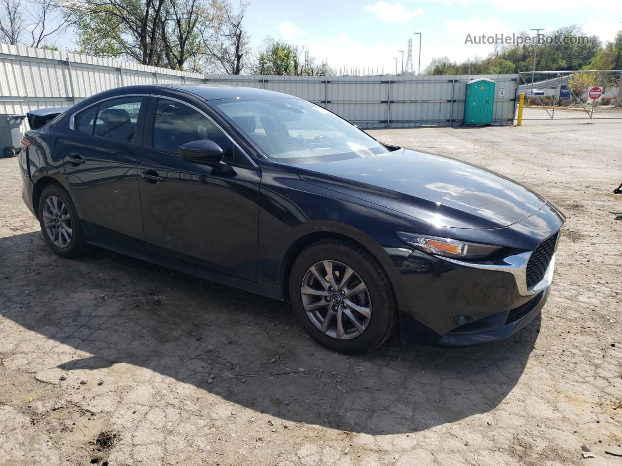 2021 Mazda 3  Черный vin: JM1BPAA74M1335204