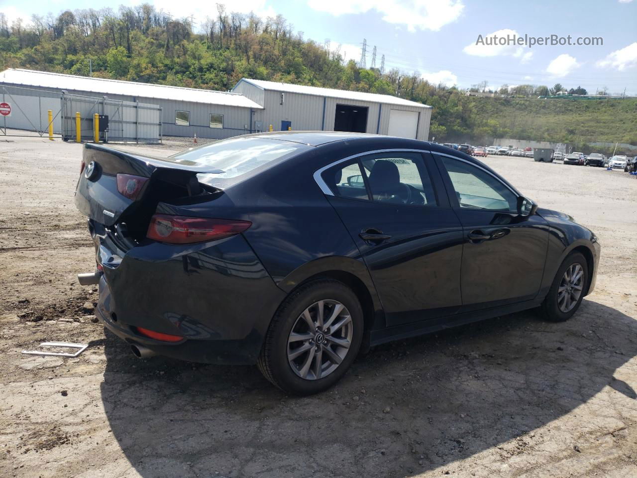 2021 Mazda 3  Черный vin: JM1BPAA74M1335204