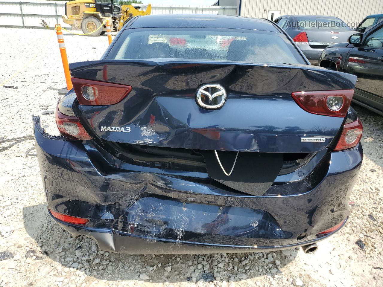 2021 Mazda 3  Синий vin: JM1BPAAL2M1313750