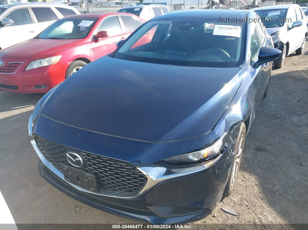 2021 Mazda Mazda3 2.5 S Blue vin: JM1BPAAL2M1326661