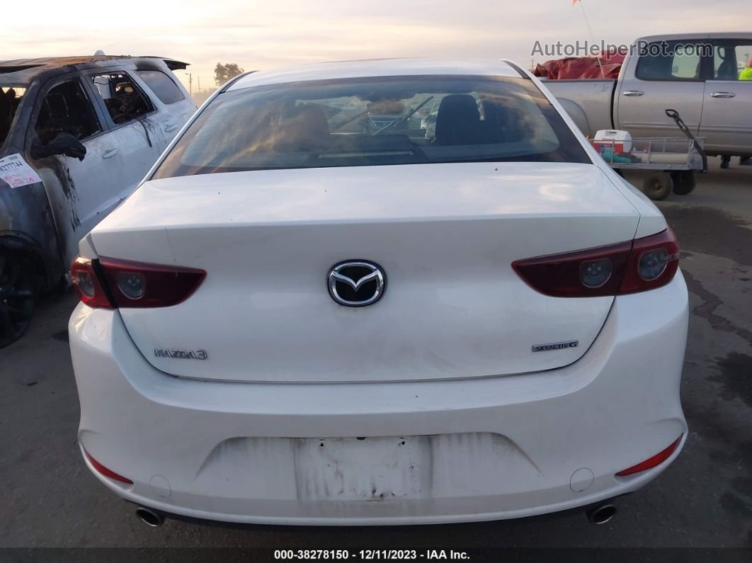 2021 Mazda Mazda3 2.5 S White vin: JM1BPAAL2M1328233