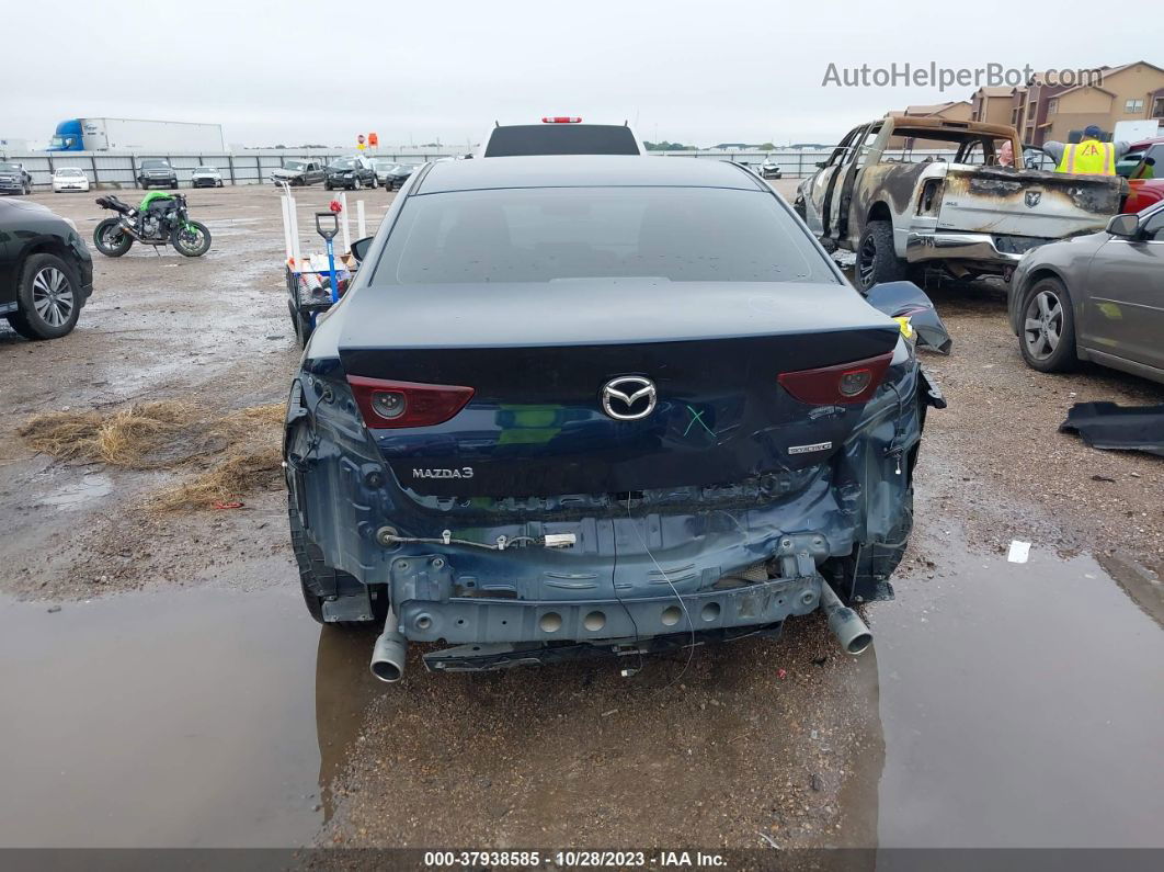 2021 Mazda Mazda3 2.5 S Dark Blue vin: JM1BPAAL6M1317932