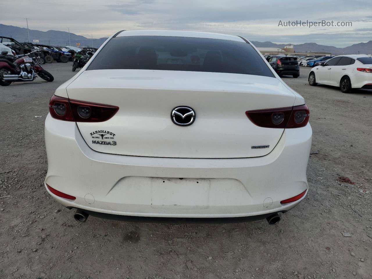 2021 Mazda 3  White vin: JM1BPAAL9M1303040