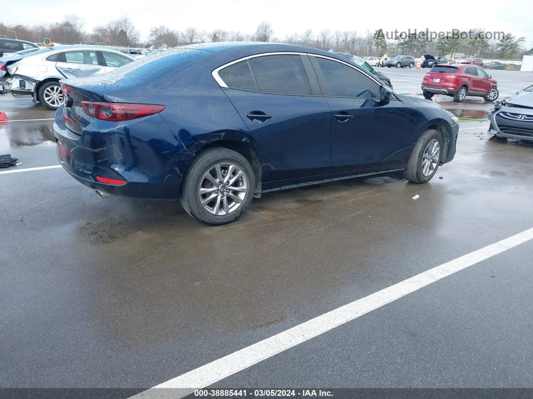 2021 Mazda Mazda3 2.5 S Dark Blue vin: JM1BPAALXM1308392
