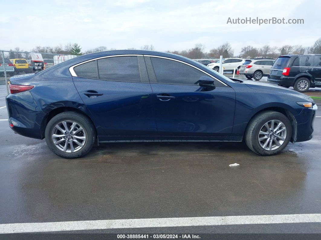 2021 Mazda Mazda3 2.5 S Dark Blue vin: JM1BPAALXM1308392