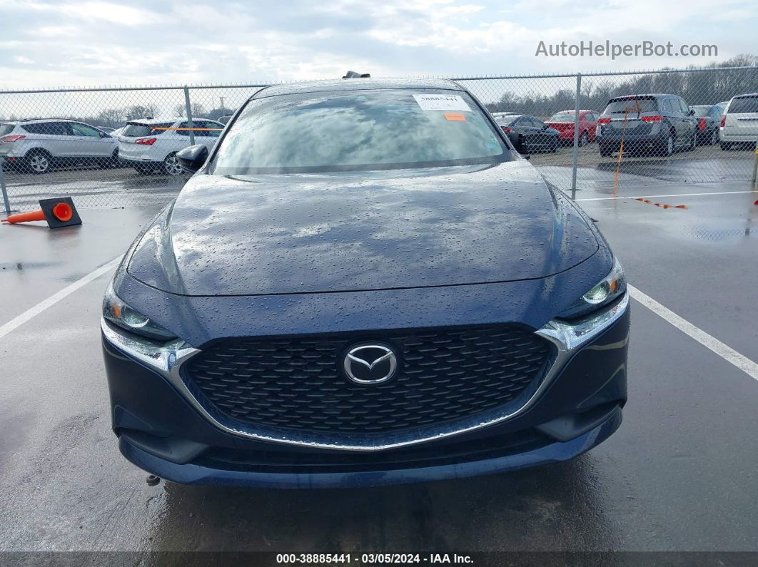 2021 Mazda Mazda3 2.5 S Dark Blue vin: JM1BPAALXM1308392