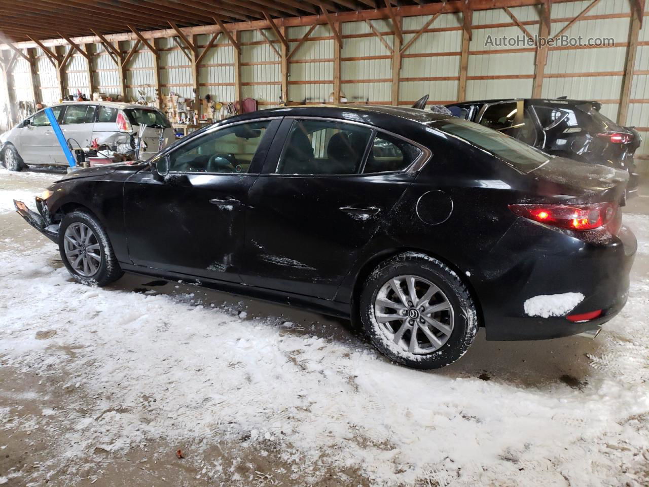 2021 Mazda 3 Select Черный vin: JM1BPAB70M1311979